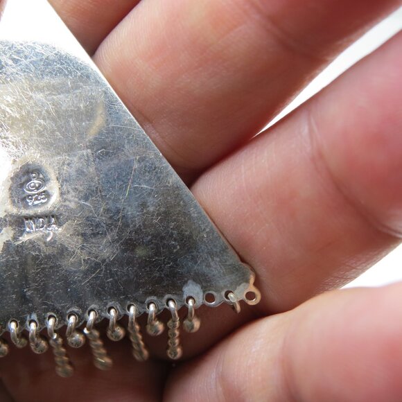 *925 Silver Antique Pendant - Picture 6 of 9